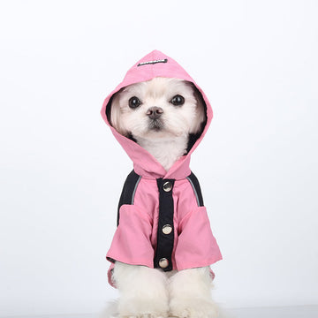 Waterproof Reflective Pet Raincoat with Hooded