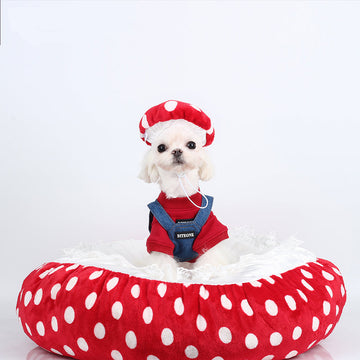 Power-Up Mushroom Pet Bed